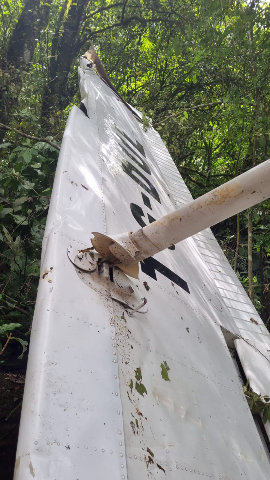 Avioneta fue localizada hoy  en el volcán de agua