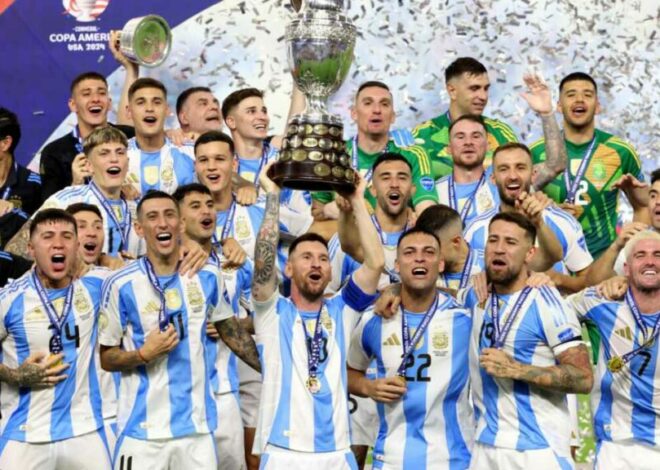 Argentina termina de nuevo el año al frente del ranking FIFA