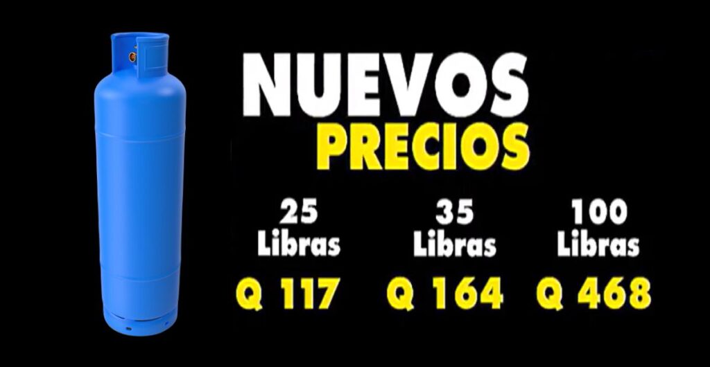 ¿Incremento en el precio del gas propano en Guatemala? Cuáles son los precios actuales