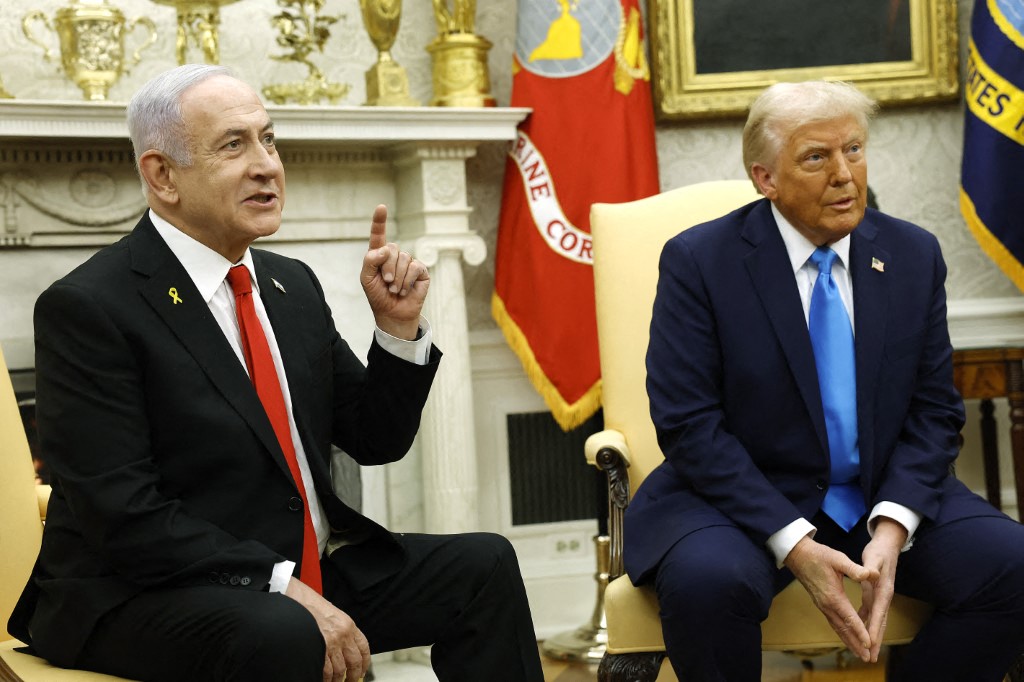 Trump dice que los palestinos no tendrían derecho al regreso en su propuesta para Gaza