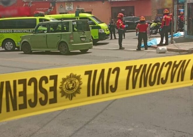 Zona 7: Ataque armado deja dos personas fallecidas y cuatro heridas