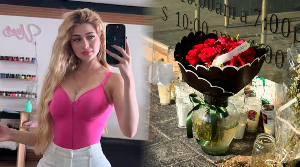 Valeria Márquez: Dejan ramo de flores con mensaje de “perdón” en estética de la influencer asesinada