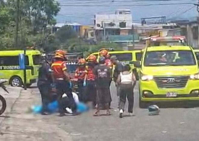 Zona 3: Ataque armado deja dos fallecidos y tres personas heridas