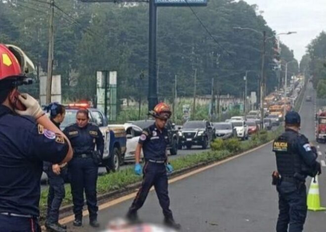 Motociclista pierde la vida tras accidente en la ruta a El Salvador