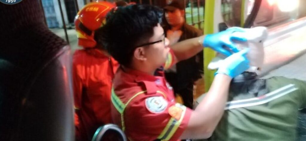 Zona 2: Intento de robo deja un guardia de seguridad herido