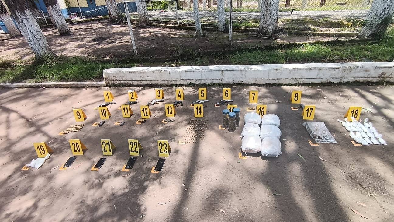 Fiscalía Municipal de Santa Catarina Pinula coordina requisa en la Granja Modelo de Rehabilitación Pavón
