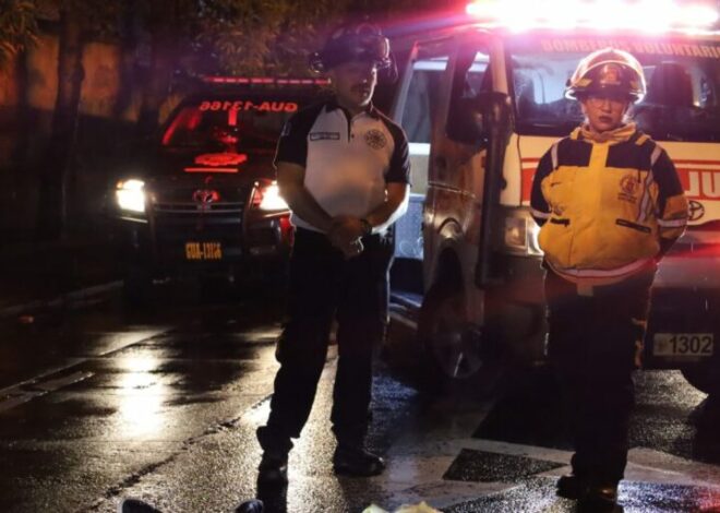 Motorista pierde la vida tras accidente vial en zona 13