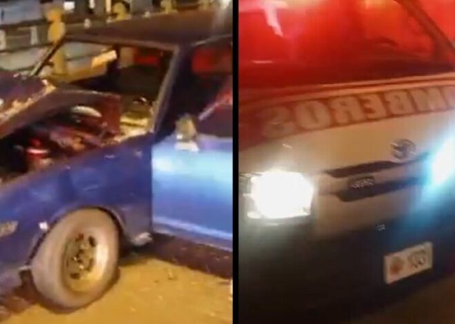 Auto se empotra contra tráiler y deja conductor grave