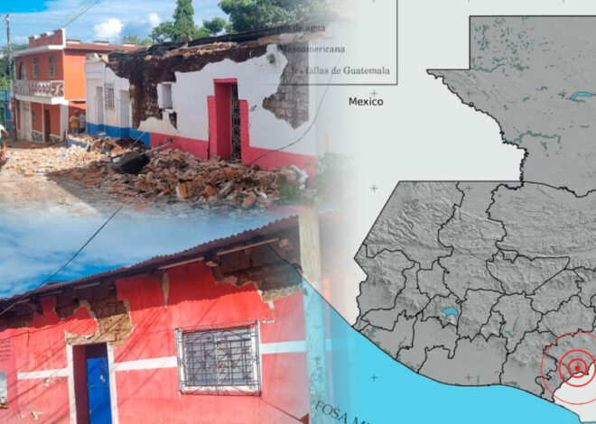 Impactantes imágenes de los daños que los sismos de este martes 29 de julio generaron en Guatemala