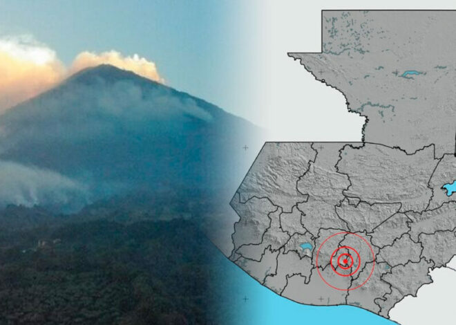 ¿Podrían los sismos de Guatemala activar el Volcán de Agua? Esto indica el INSIVUMEH