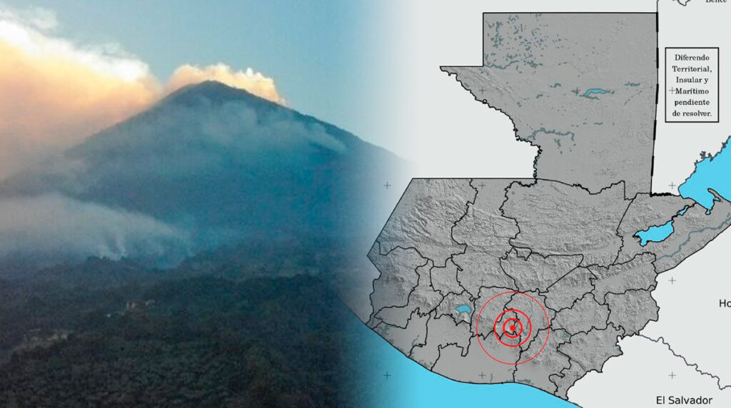 ¿Podrían los sismos de Guatemala activar el Volcán de Agua? Esto indica el INSIVUMEH