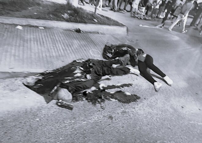 DOS PERSONAS PIERDEN LA VIDA EN LA ENTRADA DE LA PRIMAVERA ZONA 4, DE VILLA NUEVA.