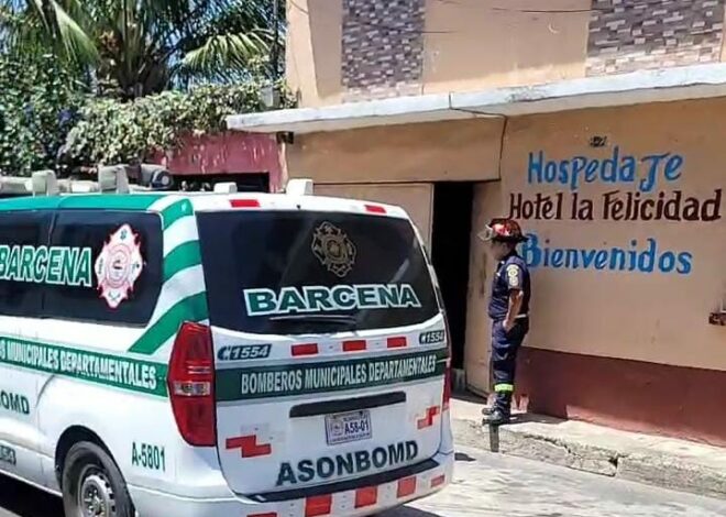 HOMBRE MUERE DE UNA CRUDA EN VILLA NUEVA. TRABAJADORES SE SORPRENDIERON AL VER QUE EN UNA DE LAS HABITACIONES SE ENCONTRARON CON EL CADAVER DE UN HOMBRE EN EL HOTEL LA FELICIDAD EN VILLA NUEVA.