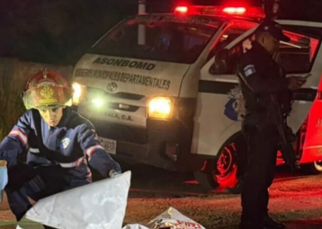 Hallan sin vida a hombre victima de un ataque armado en Zona 6 de San Miguel Petapa