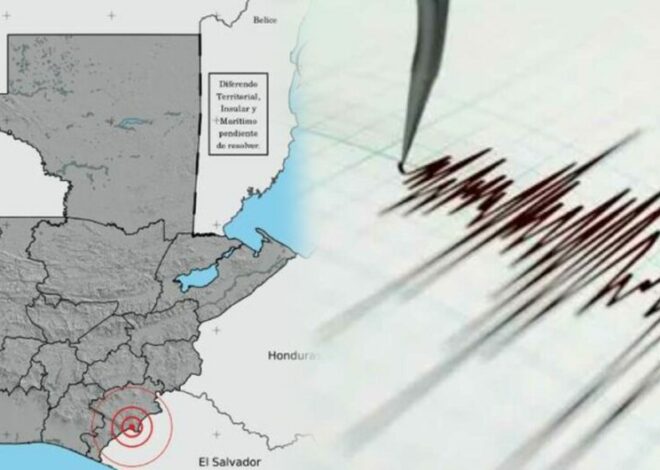 Sismo sorprende a habitantes de Jutiapa este domingo 17 de agosto