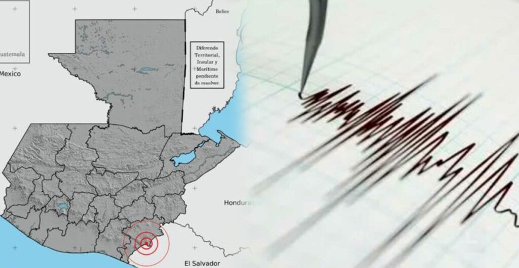Sismo sorprende a habitantes de Jutiapa este domingo 17 de agosto
