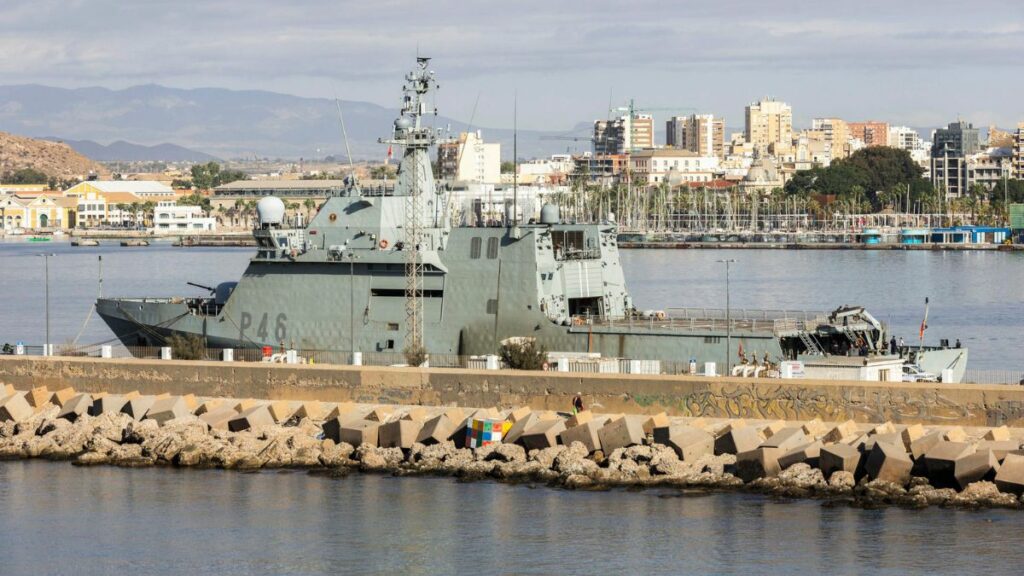 Buque de guerra de España se une a la flotilla de Gaza para dar apoyo en caso de agresión