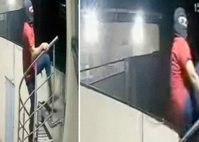 Guardia de seguridad se defiende durante tiroteo y dos asaltantes mueren (VIDEO)