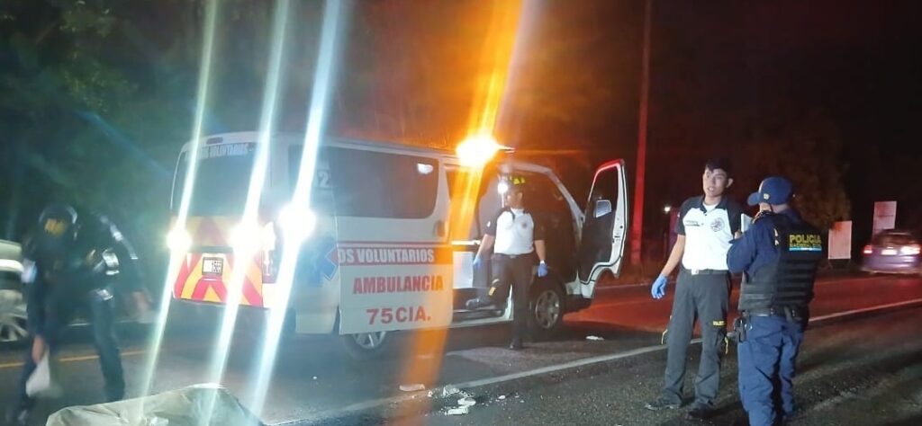 Un fallecido y un herido deja accidente de moto en Kilómetro 122.5