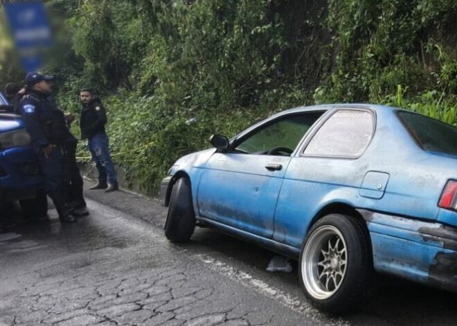 PNC identifica a joven de 22 años atacado en su auto en Petapa
