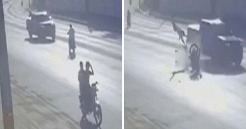 Motocicleta en sentido contrario choca y deja un niño fallecido