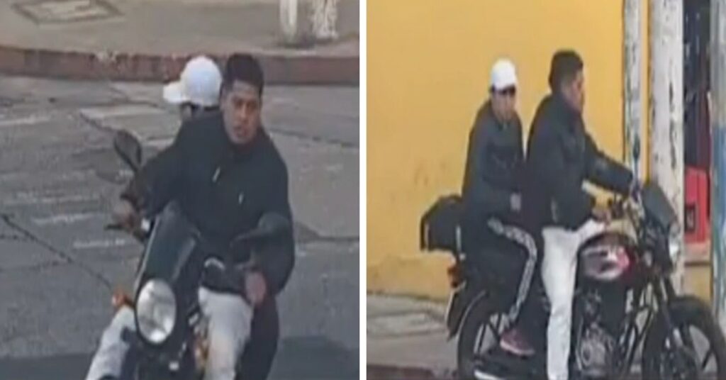 Captan en video asalto a repartidor en la 3a avenida y 2a calle