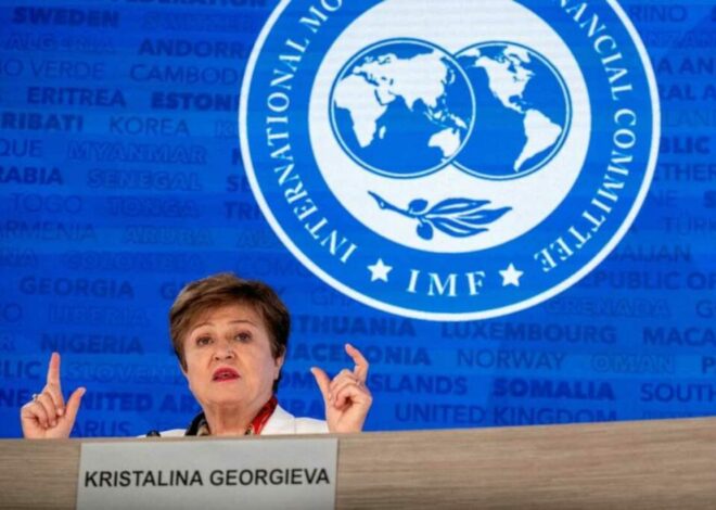 La economía mundial resiste, pero crecen las señales de alerta, advierte la jefa del FMI