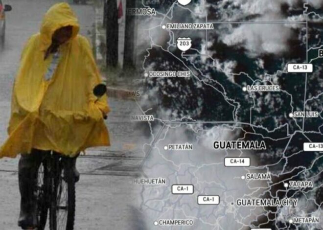 Clima para el miércoles 29 de octubre: Insivumeh alerta del acercamiento de un frente frío Guatemala