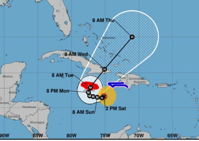Jamaica y Haití se preparan para impactos ‘catastróficos’ de huracán Melissa