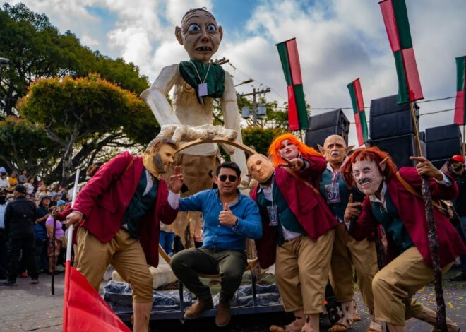 Miles de habitantes de Villa Nueva y otros municipios observaron a los fieros 2025. Recorrieron las calles del casco central de Villa Nueva.