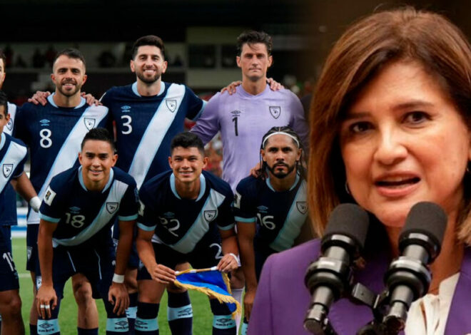 “Confiamos en ellos”: Vicepresidenta envía mensaje a la Selección Nacional de Guatemala