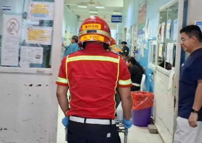 Guardia de seguridad se dispara accidentalmente en Calzada Roosevelt