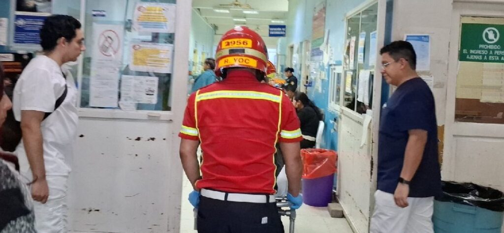 Guardia de seguridad se dispara accidentalmente en Calzada Roosevelt