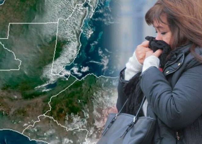 Proyectan más de 15 frentes fríos hasta abril del 2026