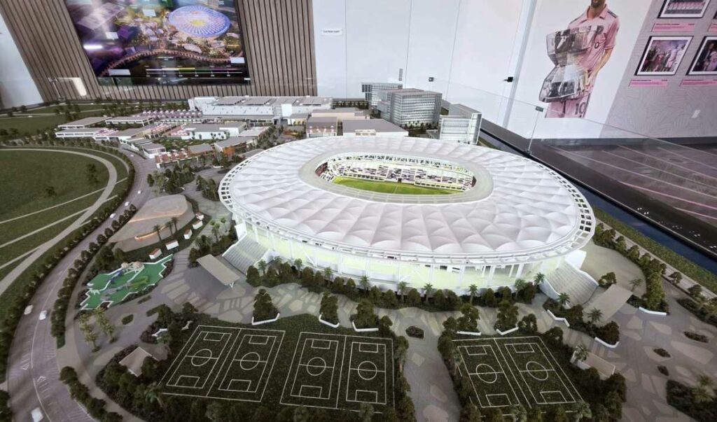 El Inter de Messi estrenará su nuevo estadio en la MLS en abril