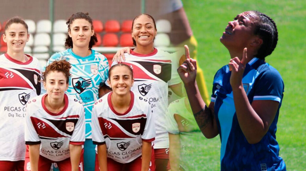 Futbolista guatemalteca Leslie Ramírez debuta en la Liga de Turquía