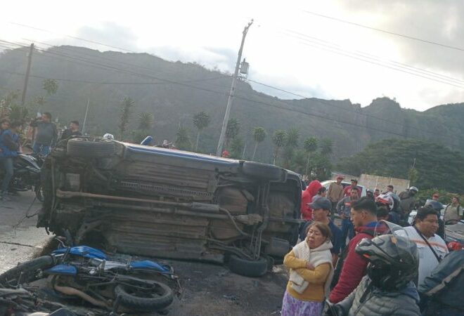 Múltiple accidente se registra en ruta al Pacífico