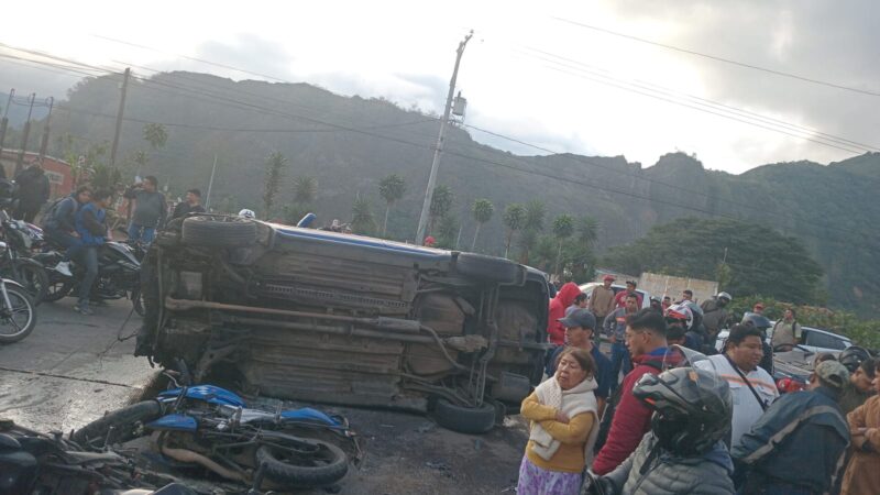 Múltiple accidente se registra en ruta al Pacífico