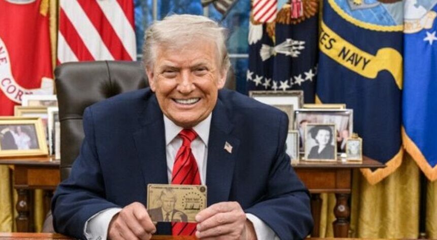 Trump anuncia “Tarjeta Dorada” en EE.UU. por más de 1 millón de dólares