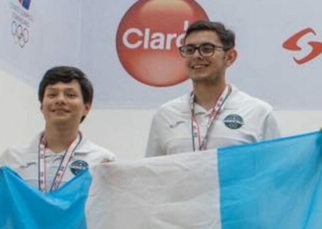 Guatemala gana medalla de plata en el Mundial Junior de Raquetbol
