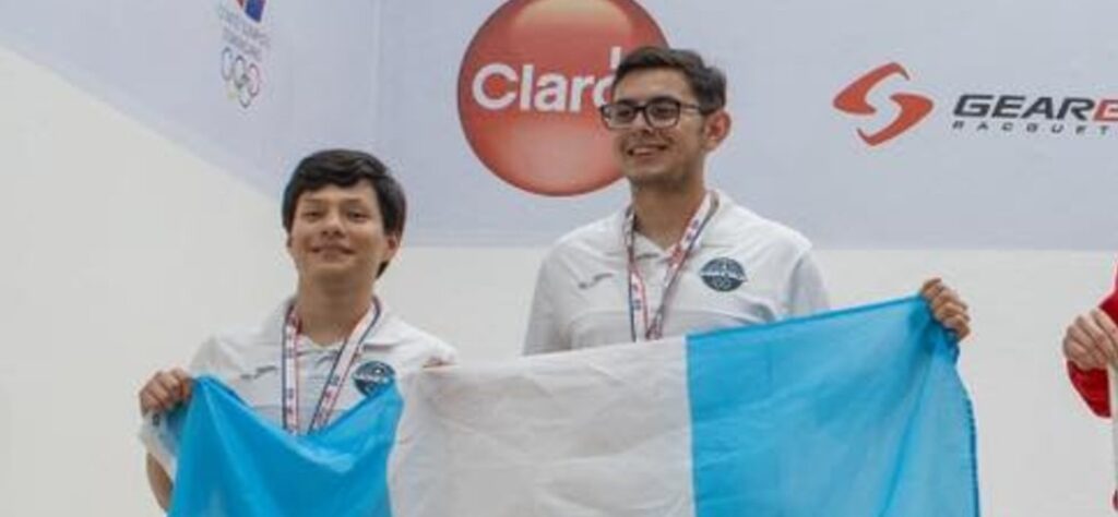 Guatemala gana medalla de plata en el Mundial Junior de Raquetbol