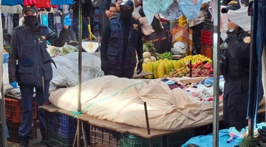 Zona 6: Comerciante de 37 años asesinado en ataque armado dentro del mercado San Martín