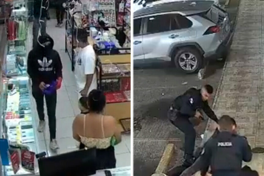 Ladrón muere tras ser enfrentado durante intento de asalto a mano armada (VIDEO)