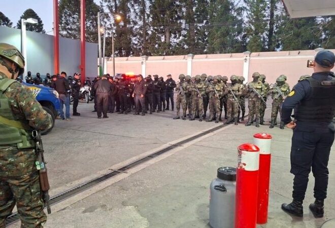 PNC y Ejército refuerzan operativos conjuntos en el marco del estado de sitio