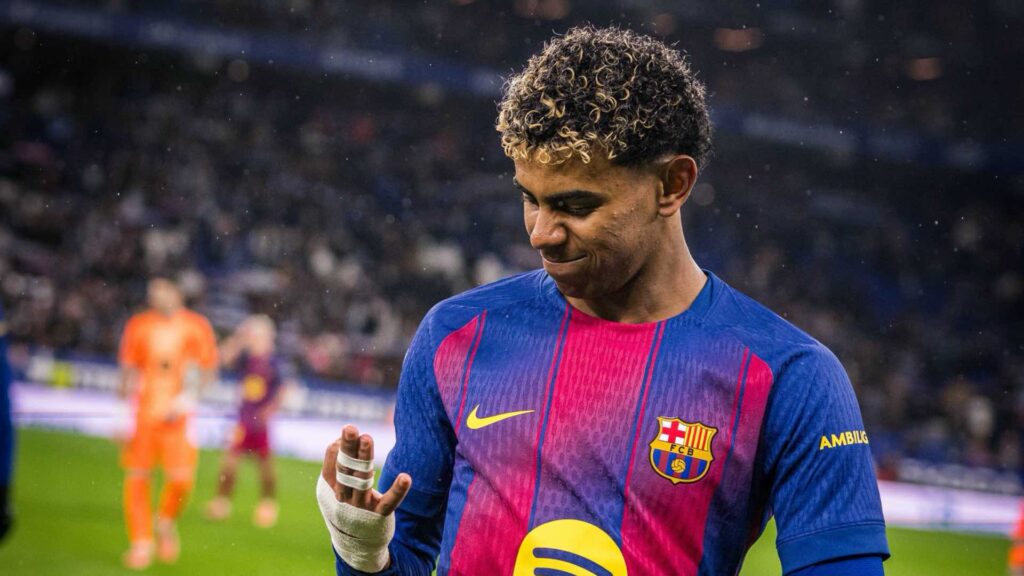 Alarma en el Barcelona: Lamine Yamal no entrena a un día del duelo clave ante el Athletic